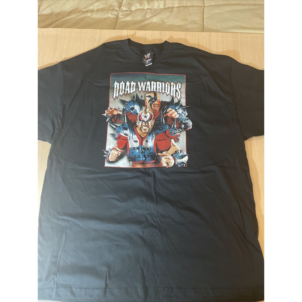 WWE Road Warriors Black T-Shirt‎ 2XL